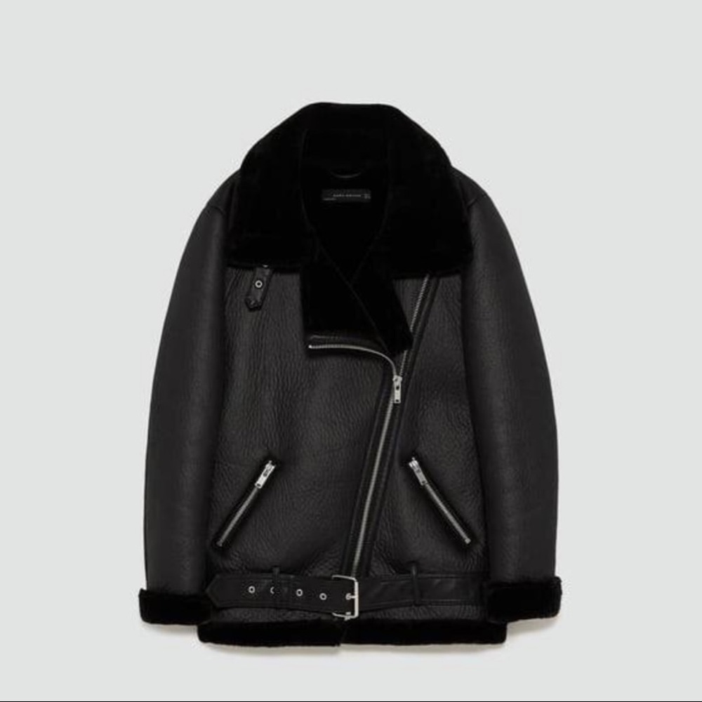 Zara Shearling Jacket